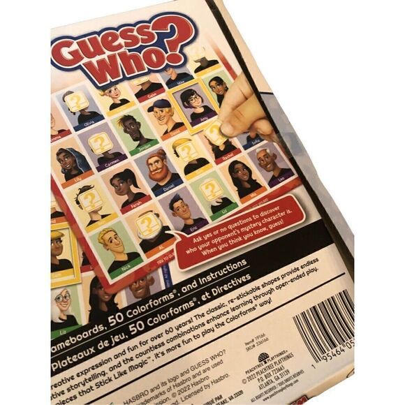 Brand New Hasbro Colorforms Lot of Three (3) Board Games Candy Land Guess Who - Picture 2 of 4